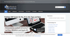 Desktop Screenshot of gofilemaker.de